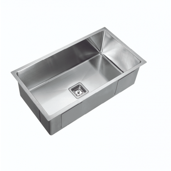 Top or Undermount 1.2mm S.S 304 250mm extra deep bowl Bowl Size: 760×400×235mm Overall Size: 810×450×235mm