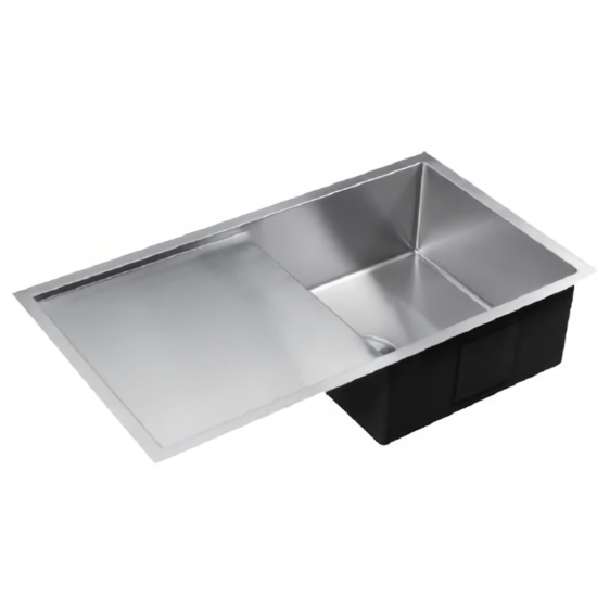 Top or Undermount Undermount 1.2mm S.S 304 250mm extra deep bowl Bowl Size: 380×400×235mm Overall Size: 810×450×235mm