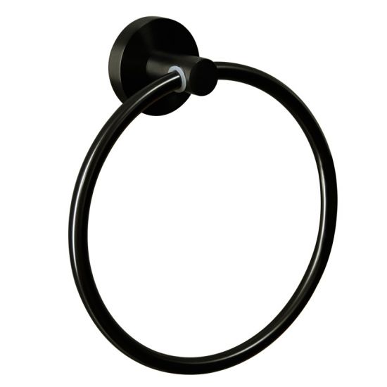 Otus Round Towel Ring Gunmetal