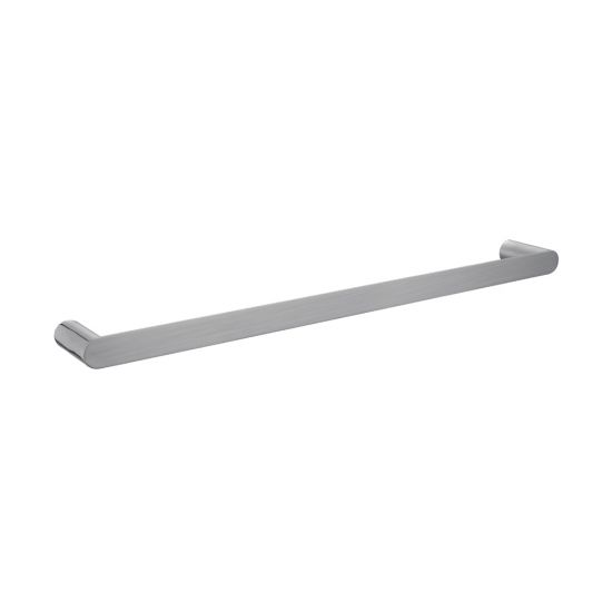 Bellino Brushed Nickel 600mm Single Towel Rail