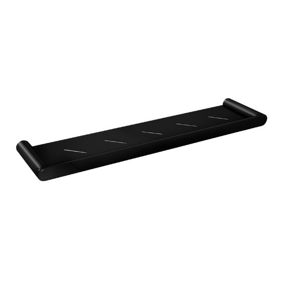 Bellino High Gloss Black Shower Shelf