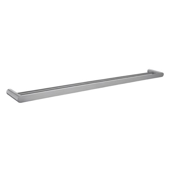 Bellino Brushed Nickel 800mm Double Towel Rail