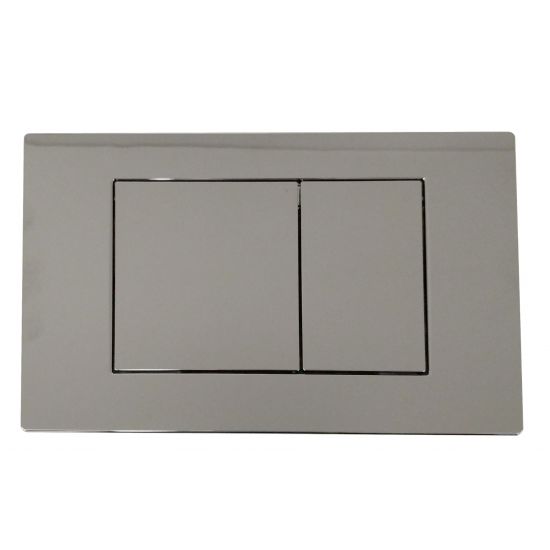 Square Chrome Button for G3005AA Chrome