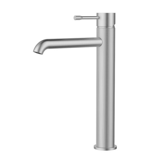 Linie High-Rise Basin Mixer Brushed Nickel