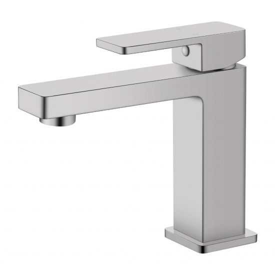 Ceram Basin Mixer Brushed Nickel