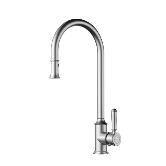 Clasico Pull-Out Sink Mixer Brushed Nickel