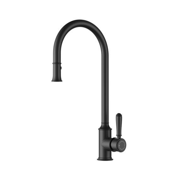 Clasico Pull-Out Sink Mixer Matt Black