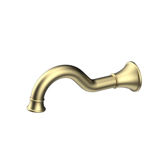 Clasico Spout in Brushed Gold