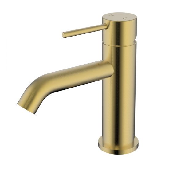 Hali Basin mixer Brushed Gold