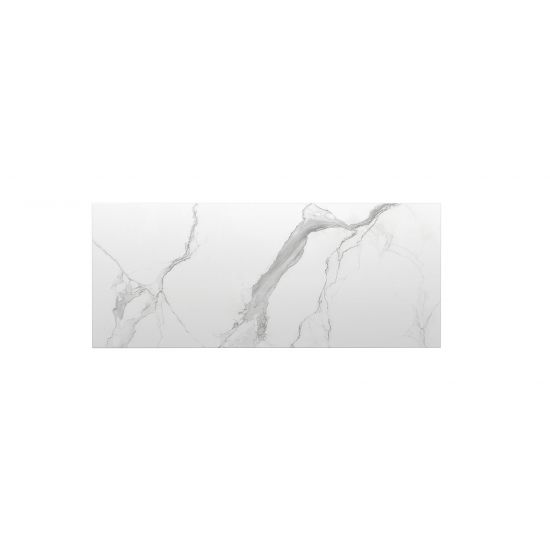 1202x500x15mm White Marble Ceramic Stone Top Matte Finish Bench Top
