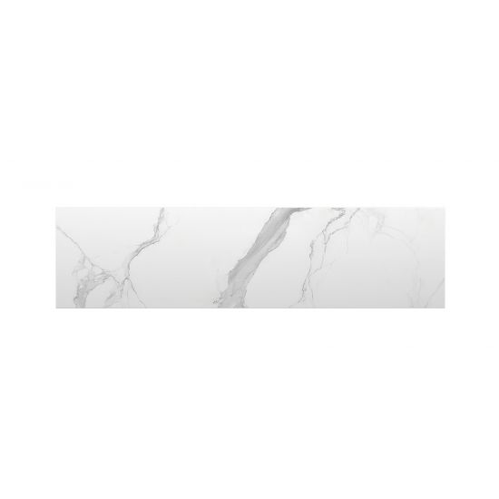 1502x390x15mm White Marble Ceramic Stone Top Matte Finish Bench Top