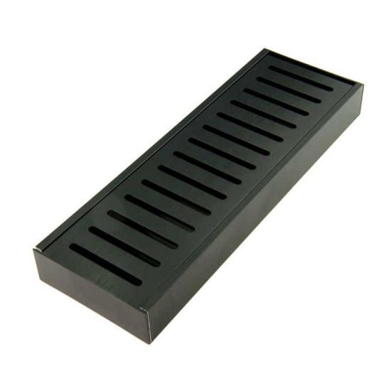 300-5600mm Lauxes Aluminium Midnight Floor Grate Drain Any Size Indoor