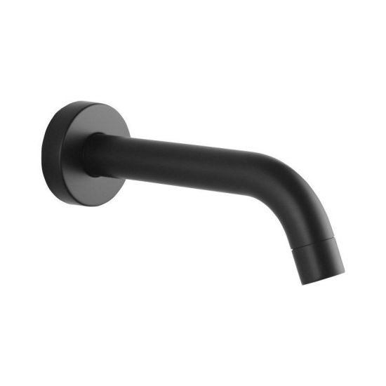 Square Black Bath Spout