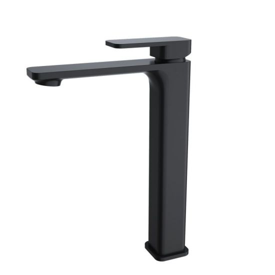 IVANO Series Black Square Tall Basin Mixer