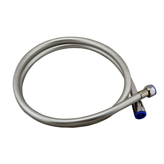 Esperia Brushed Nickel 1500mm PVC Shower Hose