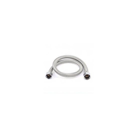 Water inlet/outlet Shower Hose Chrome 800mm