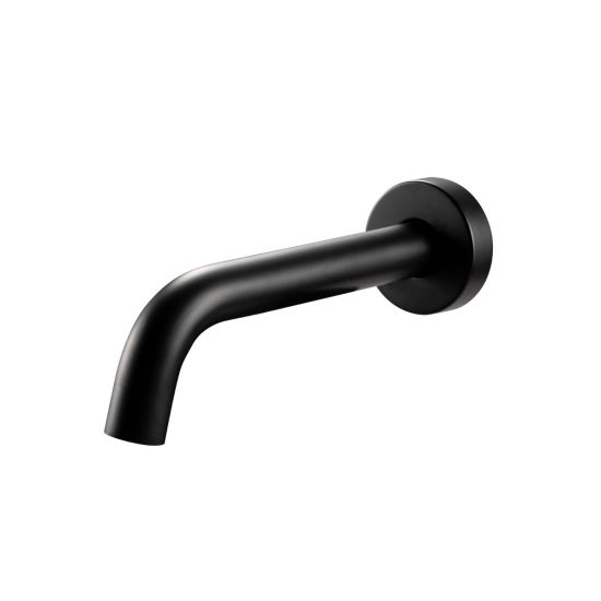 Pentro Matte Black Round Bath Spout