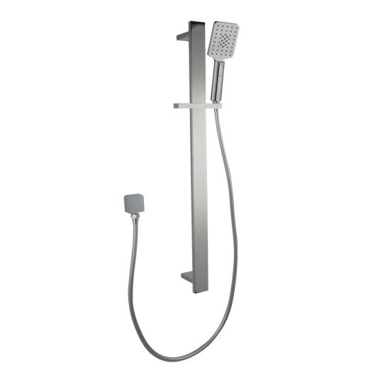 Bellino Brushed Nickel Sliding Shower Rail(ABS Handheld Shower)