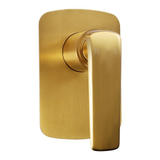 Esperia Brushed Yellow Gold Wall Mixer