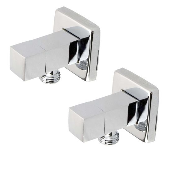 Esperia Chrome G 3/4" Washing Machine Taps SET