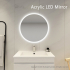 700mm Round 3 Color Frontlit Bathroom LED Mirror(Touchless Sensor Switch)