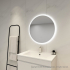 700mm Round 3 Color Frontlit Bathroom LED Mirror(Touchless Sensor Switch)