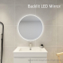 700mm Round 3 Color Backlit Bathroom LED Mirror(Touchless Sensor Switch)