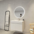 700mm Round 3 Color Backlit Bathroom LED Mirror(Touchless Sensor Switch)