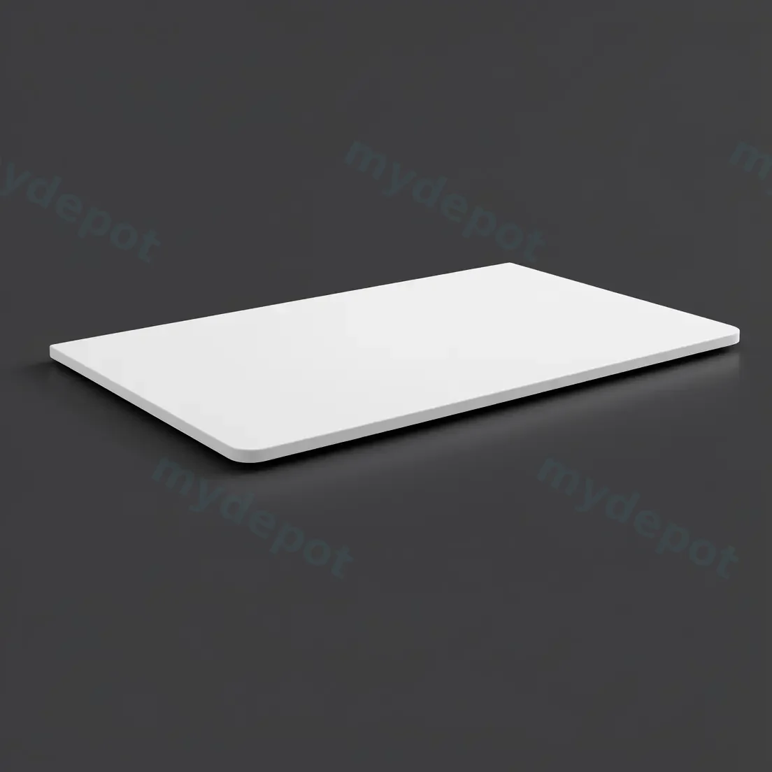 750x465x15mm Matte White Look Sintered Stone Top Benchtop view 3
