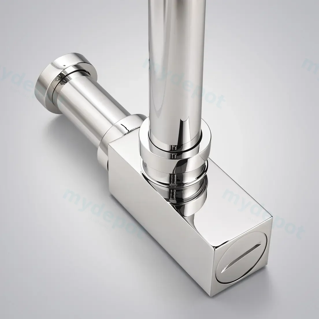 Chrome Bottle Trap 32mm view 4
