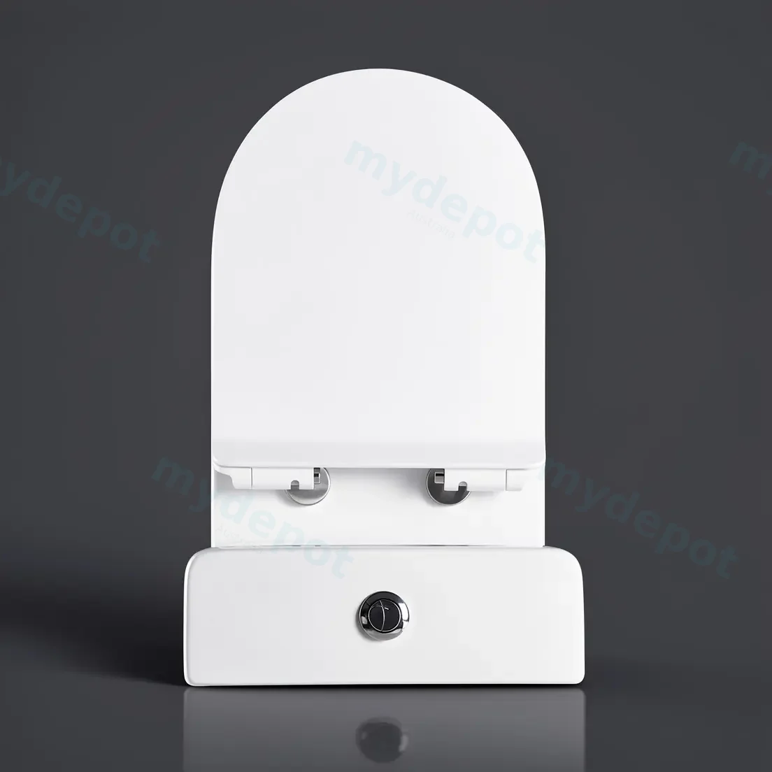 Eden Two-piece toilet Rimless Flushing Toilet P-trap: 180mm Roughing-in view 5