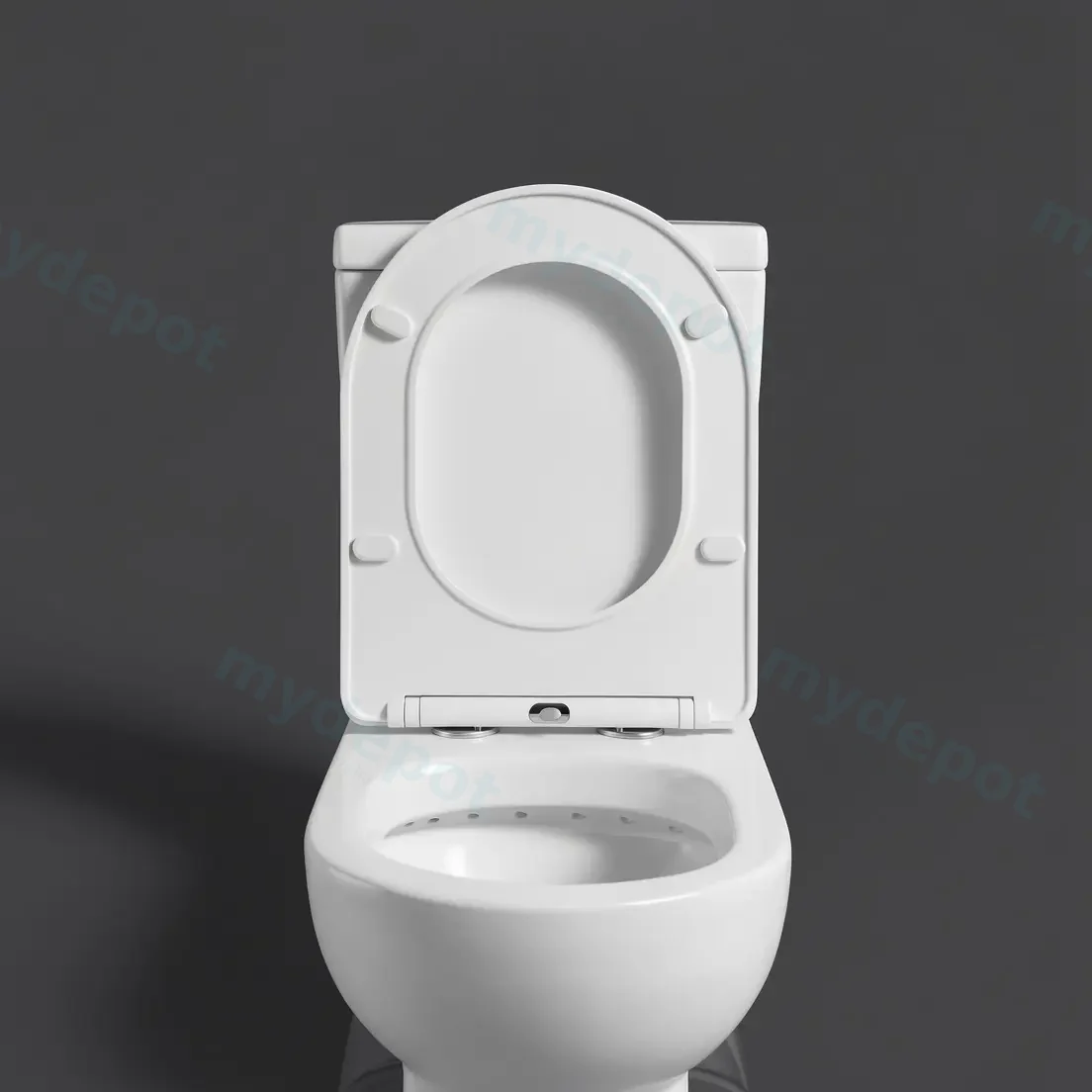 660*380*845mm Alpha Tornado Boxrim Toilet Suite view 10