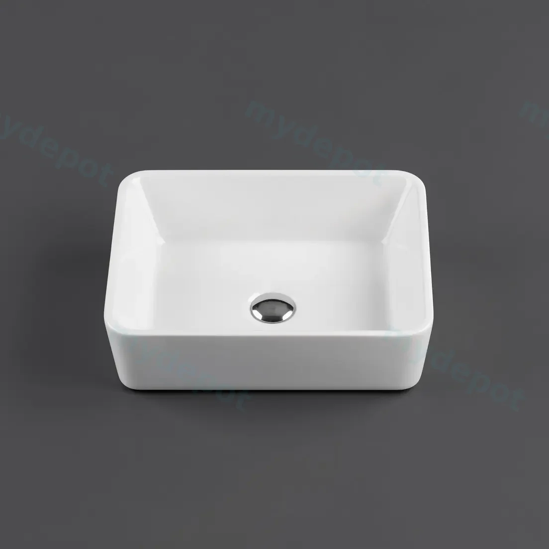 475*370*110mm Above Counter Rectangular Basin view 2