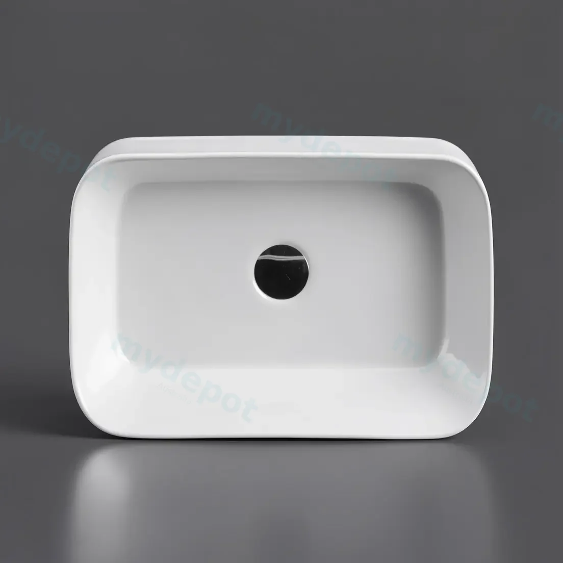 550*390*120mm Above Counter Rectangular Basin view 2
