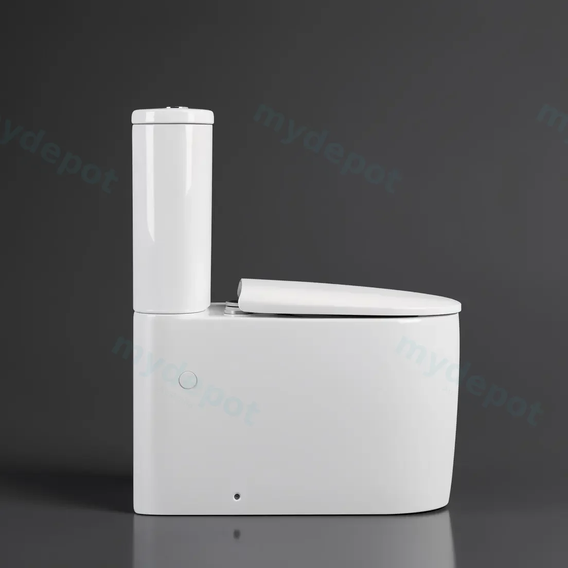650×380×800mm Devito Wall Faced Toilet Suite view 4