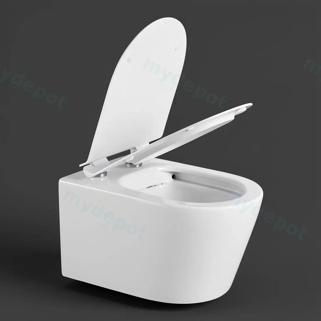 540*365*400mm Agena Rimless Wall Hung Pan view 6
