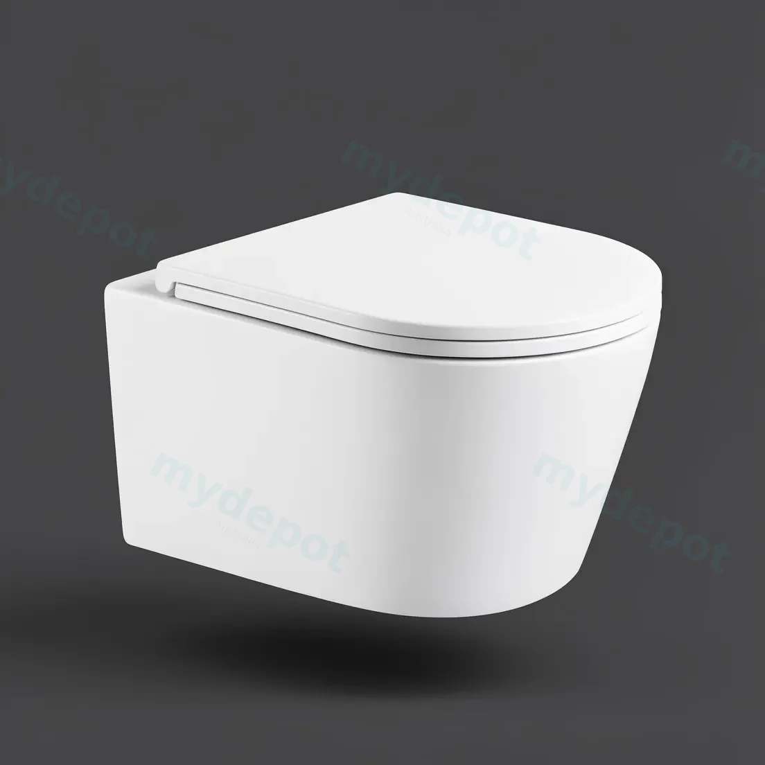 540*365*400mm Agena Rimless Wall Hung Pan view 10