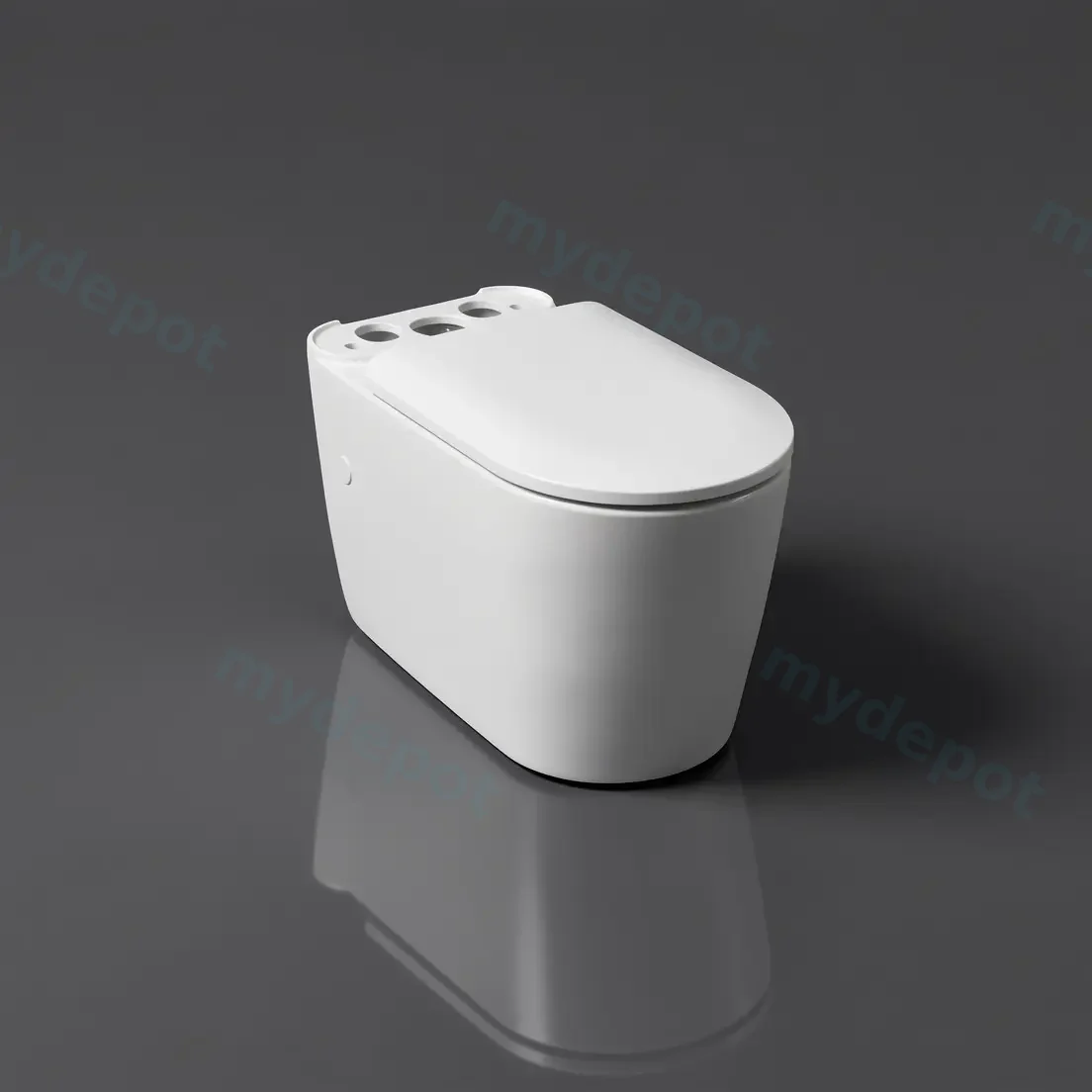 650×380×800mm Devito Wall Faced Toilet Suite view 10