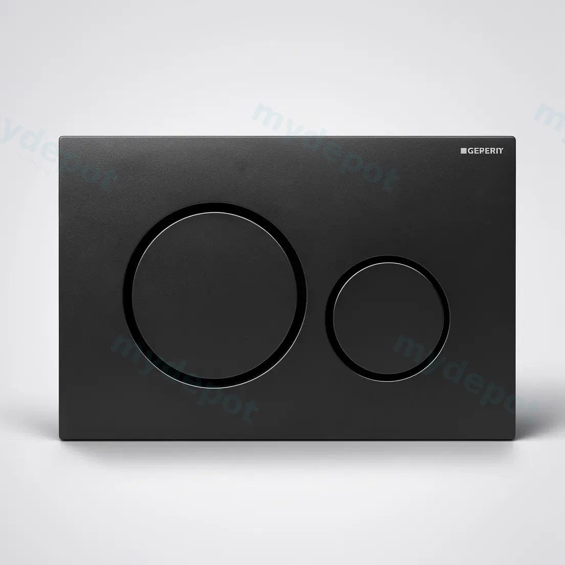 Sigma20 Matt Black Plate With Black Trim view 2