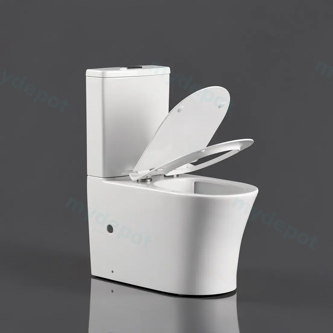 Binli 700*385*840mm Orta Tornado Rimless Toilet Suite view 4