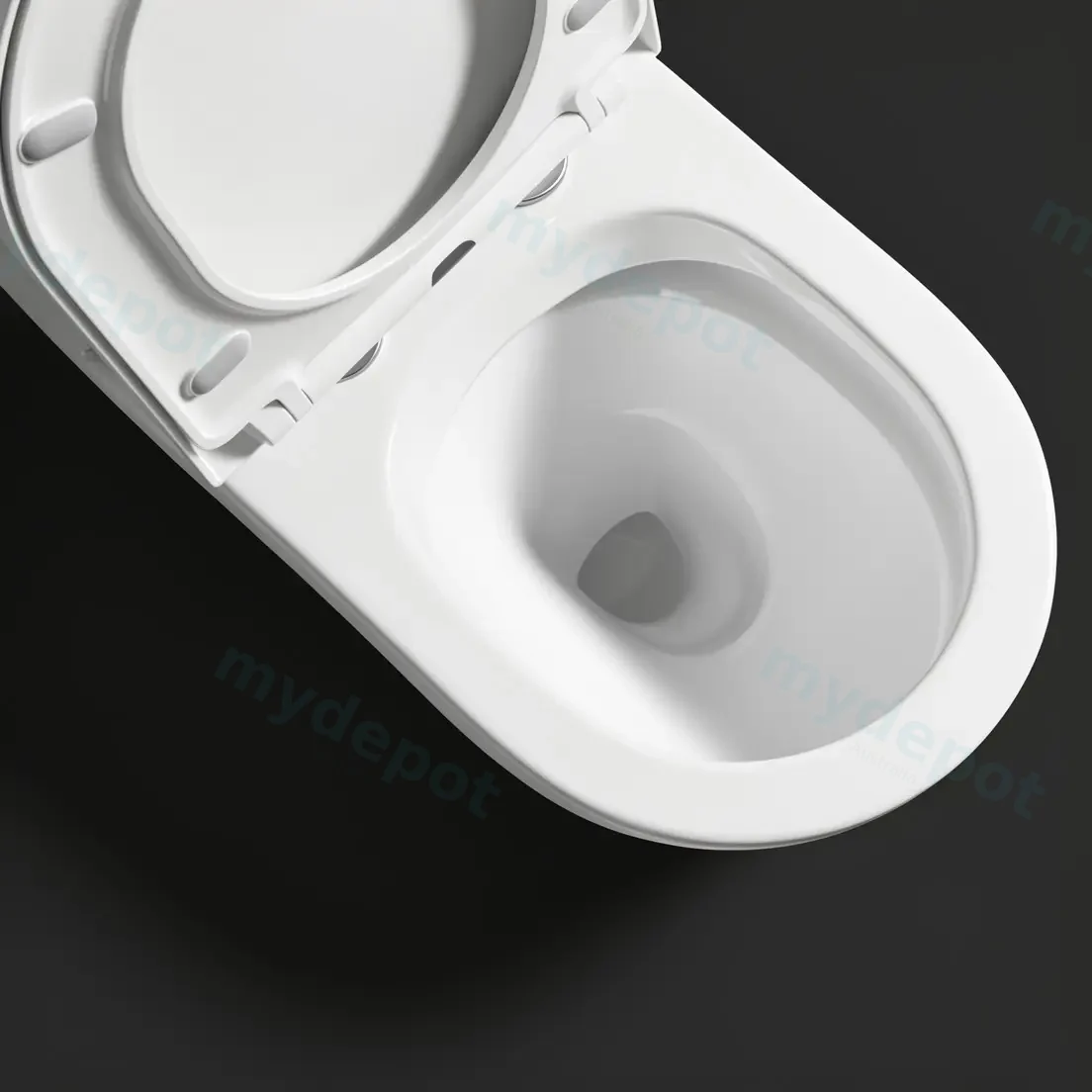 630×380×850mm Acadia Full Rimless Wall Faced Toilet Suite view 5