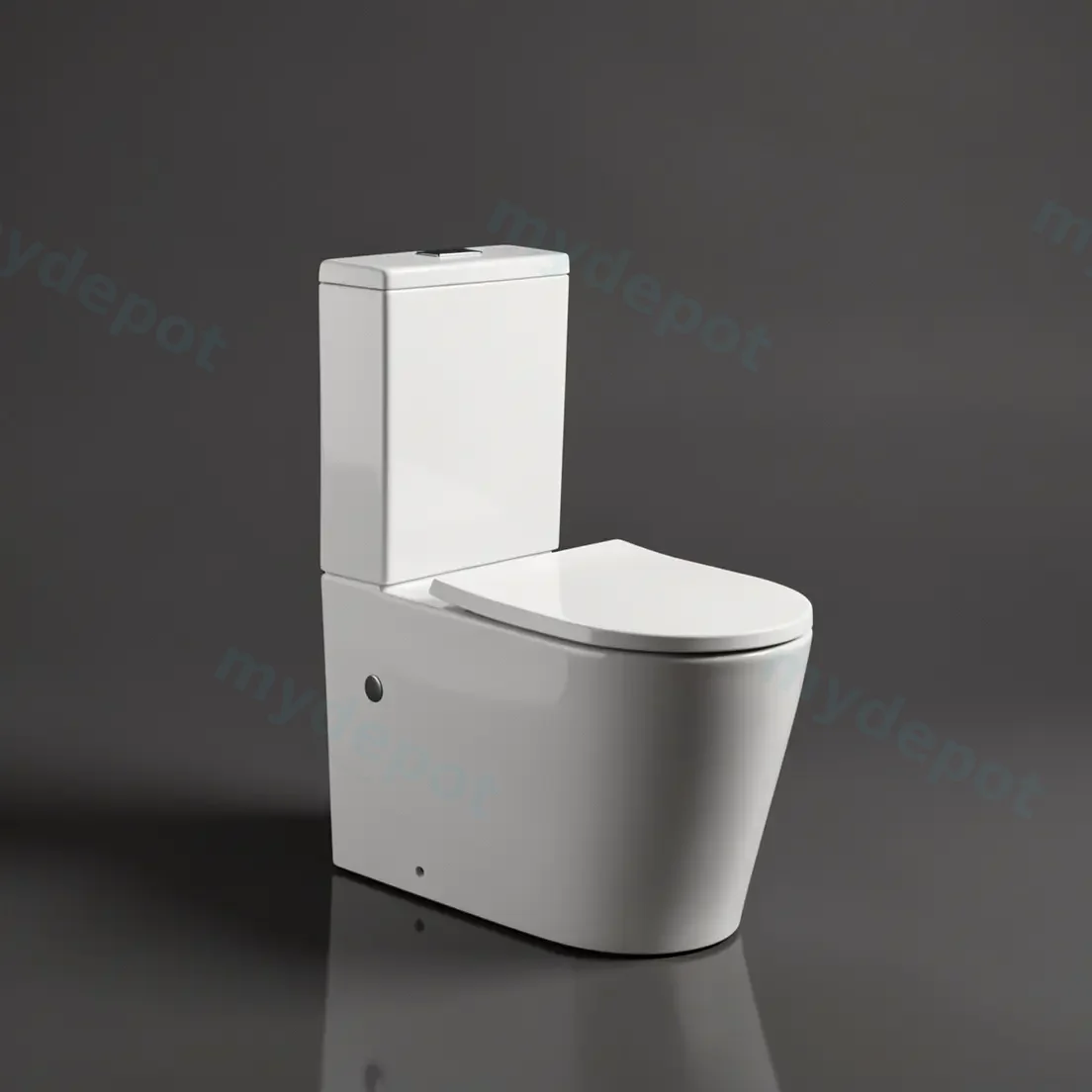 630×380×850mm Acadia Full Rimless Wall Faced Toilet Suite view 7