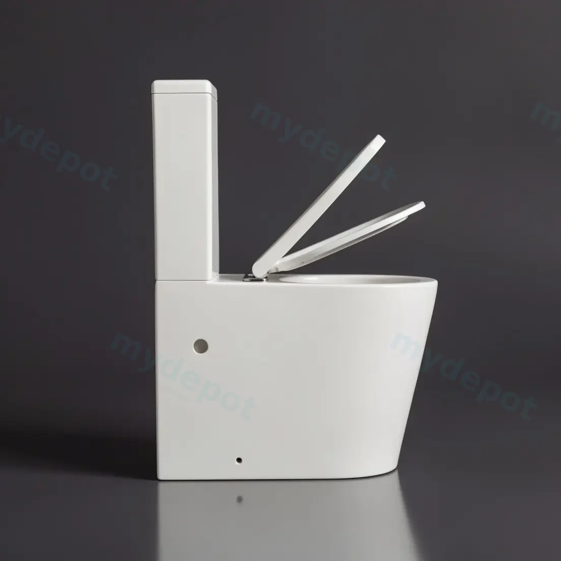 630×380×850mm Acadia Full Rimless Wall Faced Toilet Suite view 8
