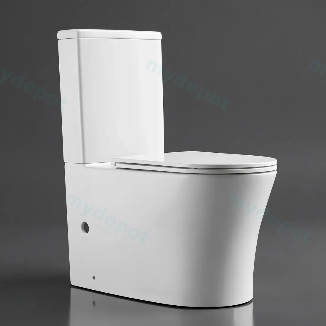 Binli 700*385*840mm Orta Tornado Rimless Toilet Suite view 7