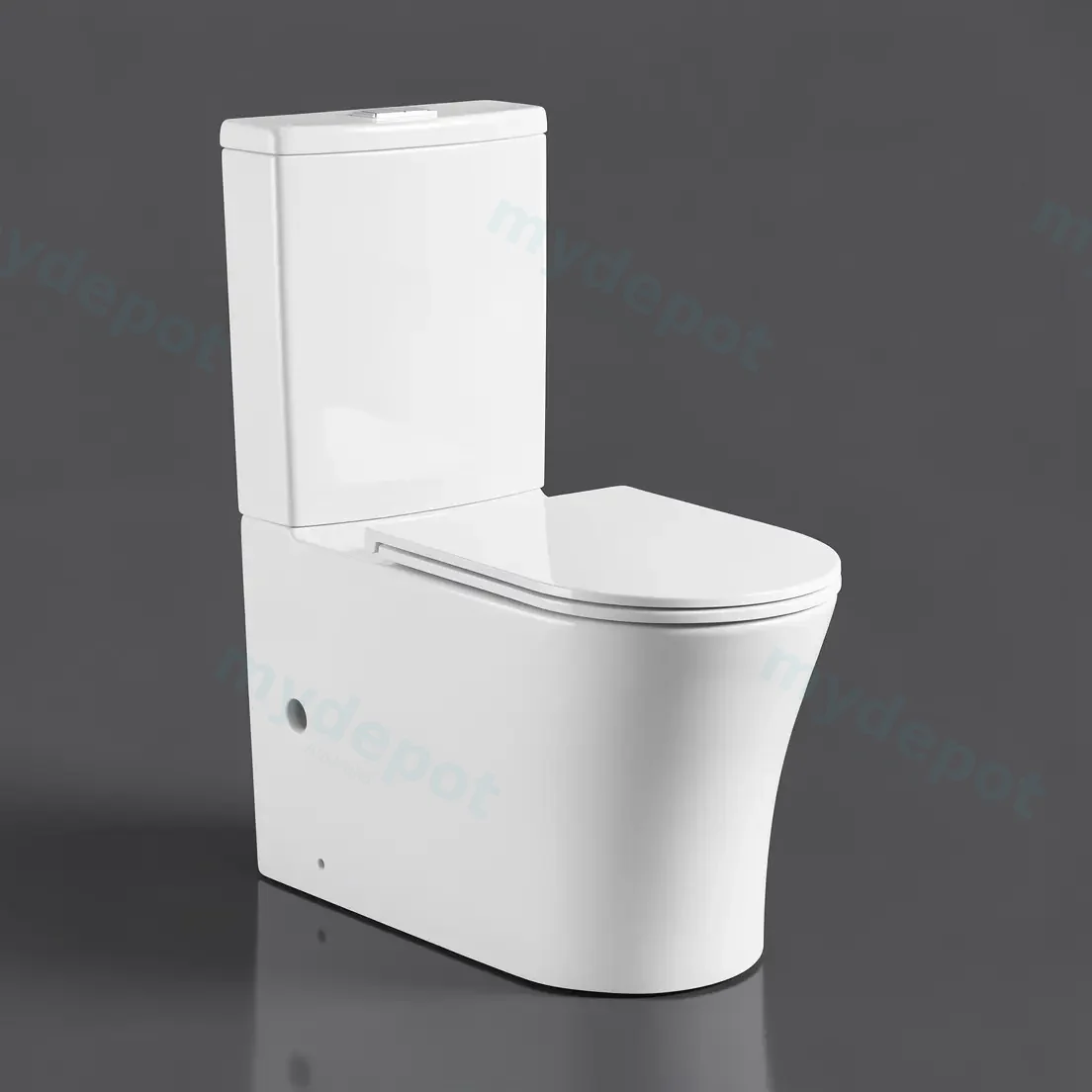 Binli 700*385*840mm Orta Tornado Rimless Toilet Suite view 13