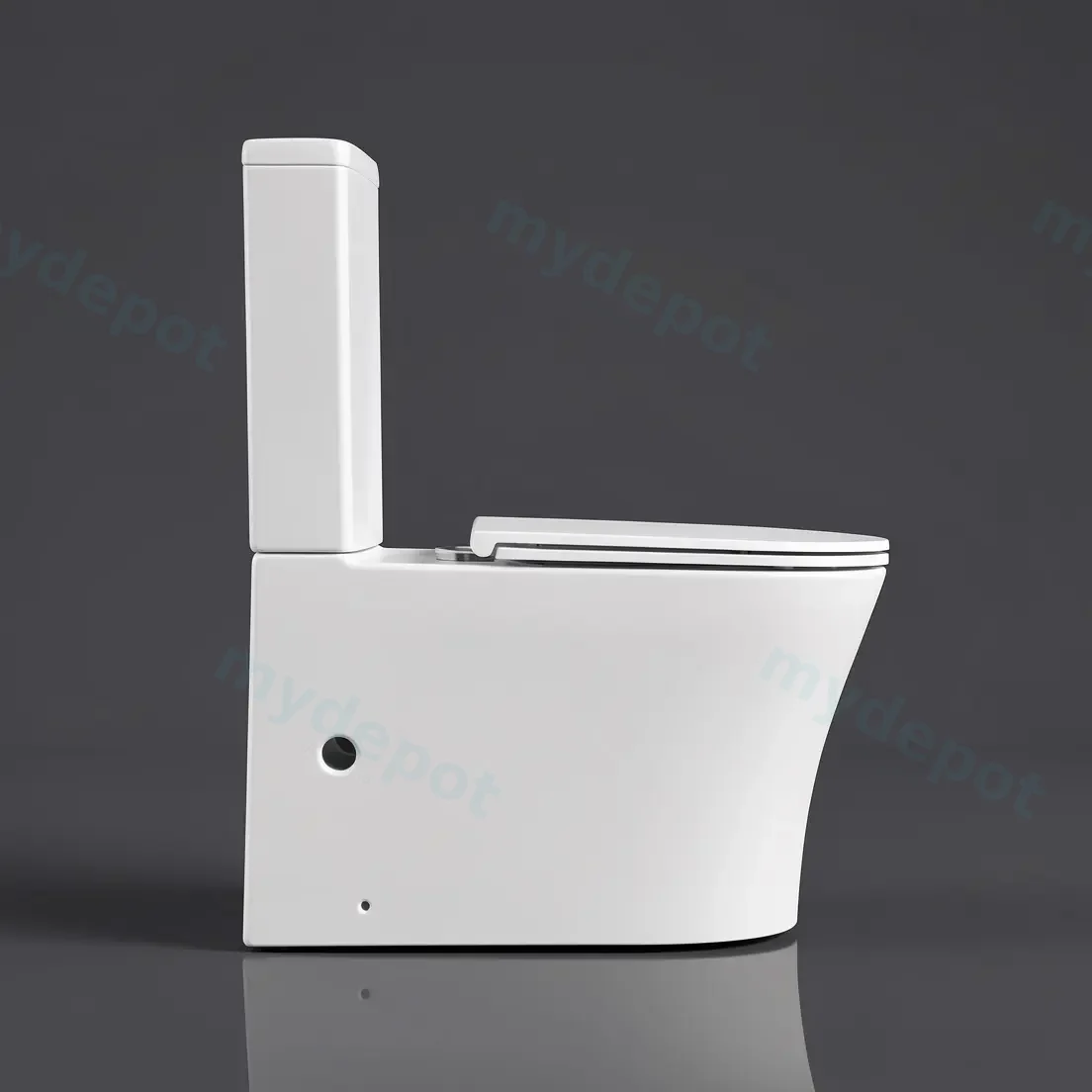 Binli 700*385*840mm Orta Tornado Rimless Toilet Suite view 14