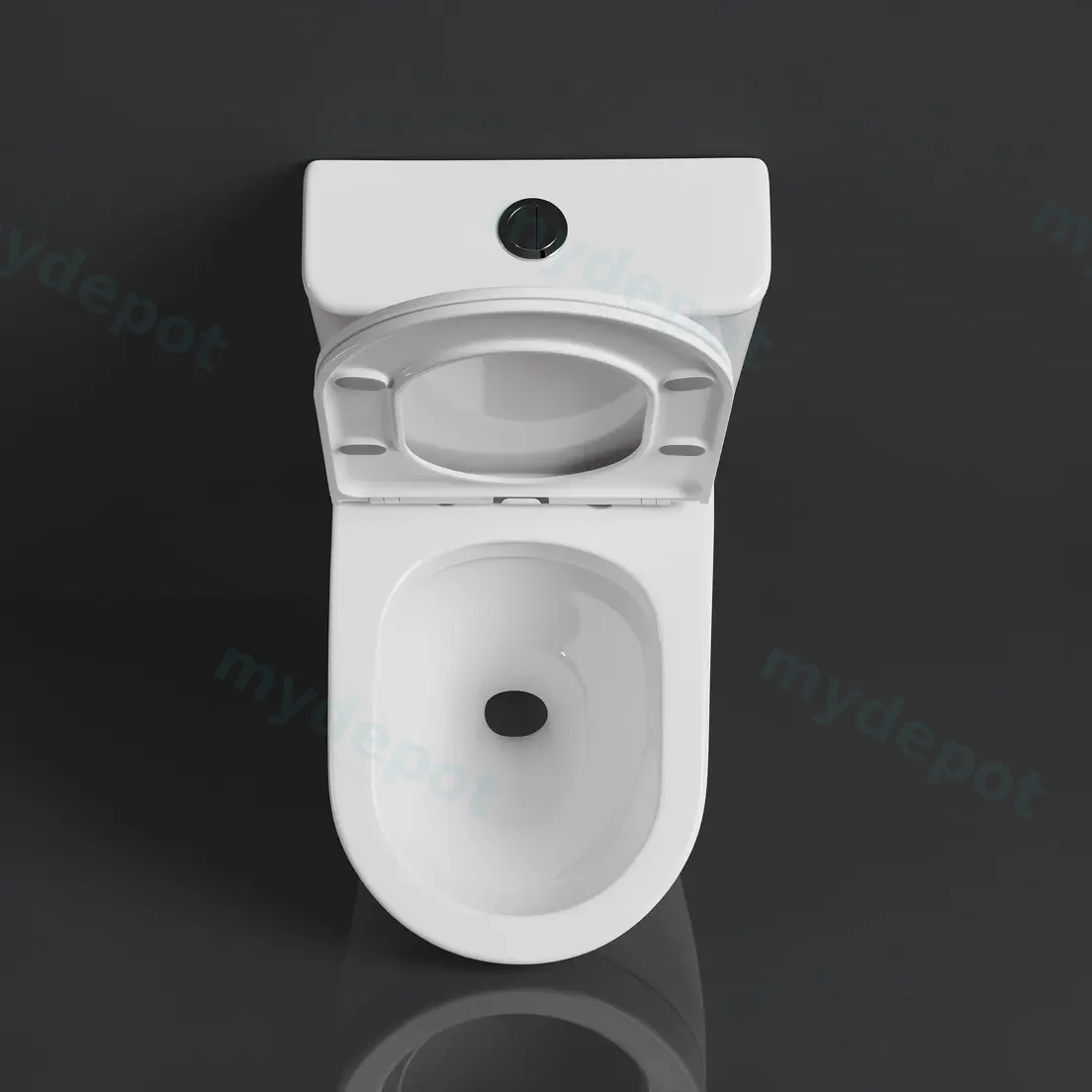 Walton Back To Wall Toilet Suite Two Piece Toilet view 2