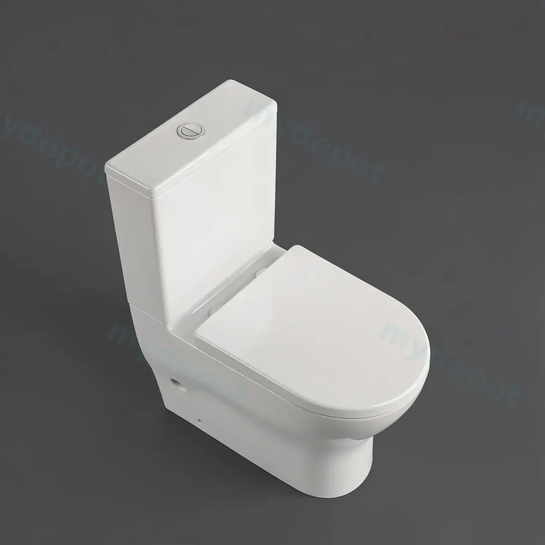 650*390*900mm Verona Tornado Rimless Toilet Suite view 2