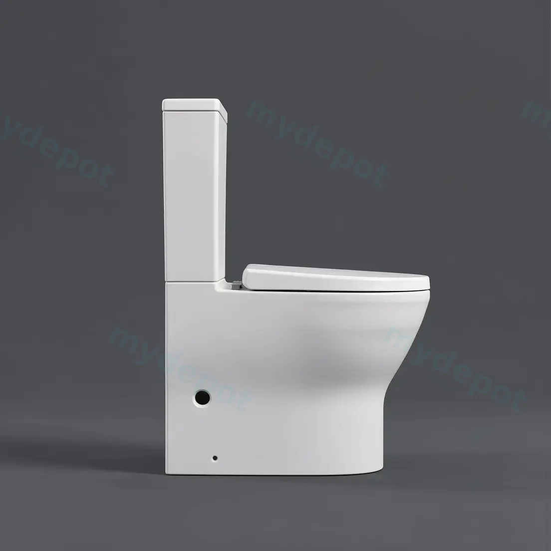 650*390*900mm Verona Tornado Rimless Toilet Suite view 3