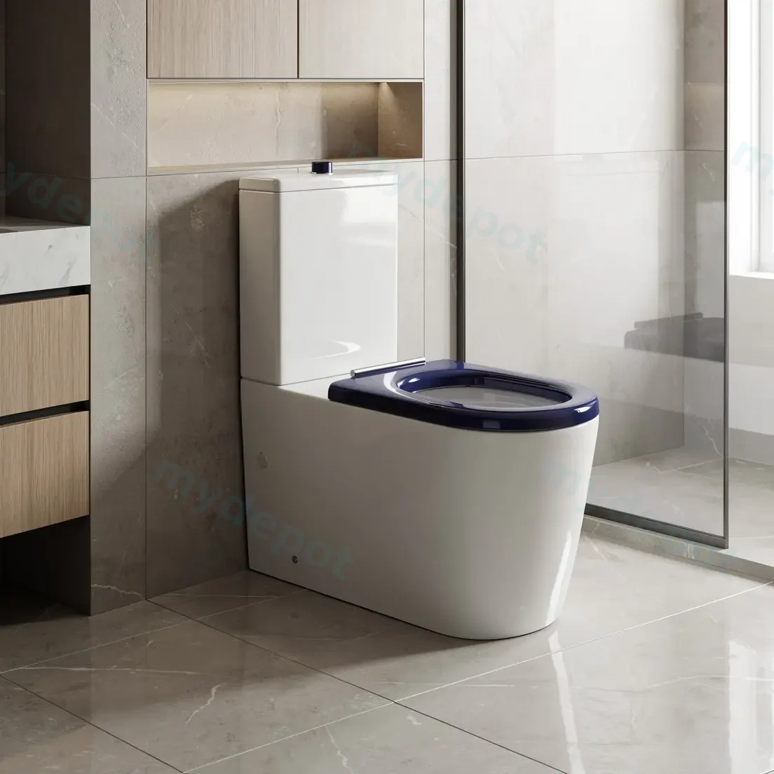 800*865*390mm Pani Care Accessible Back To Wall Toilet view 2